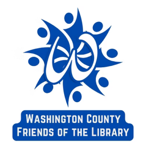 WCFOL Logo Washington County Friends of the Library Logo.